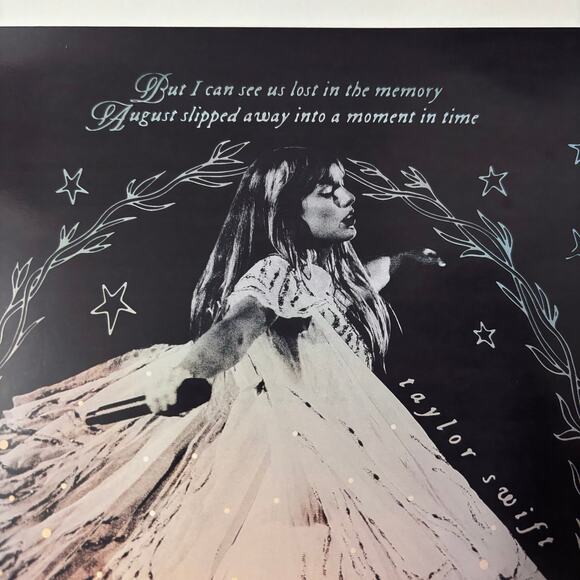 Taylor Swift folklore august 8.5” x 11” Print - Picture 3 of 4